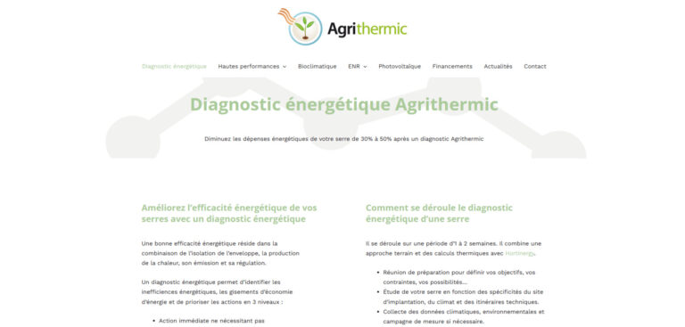 realisation diagnostic agrithermic vinselweb